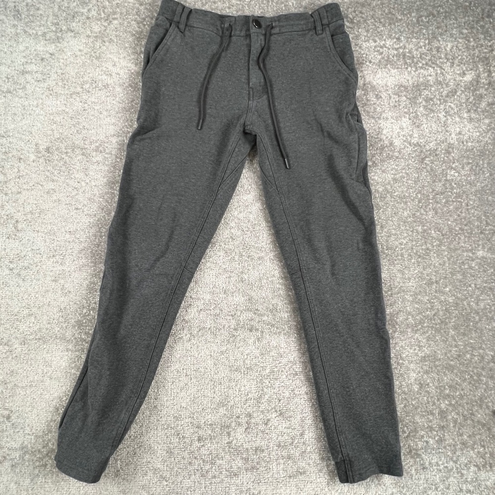 686 Mens Everywhere Performance Double Knit Pant Slim Fit Charcoal Grey Medium